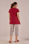 Sweetmoon Ete Capriset  - Maroon — thumbnail 2